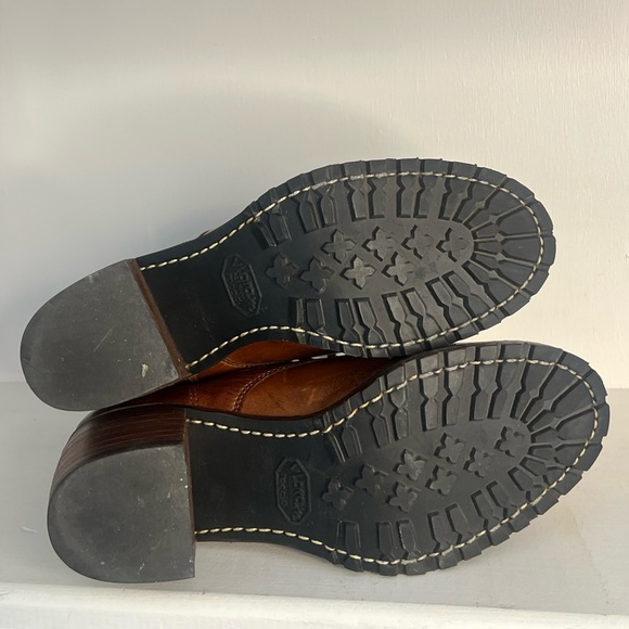 Frye Sabrina 6G Lace-Up Boots 8.5 Made USA - Picture 5 of 7